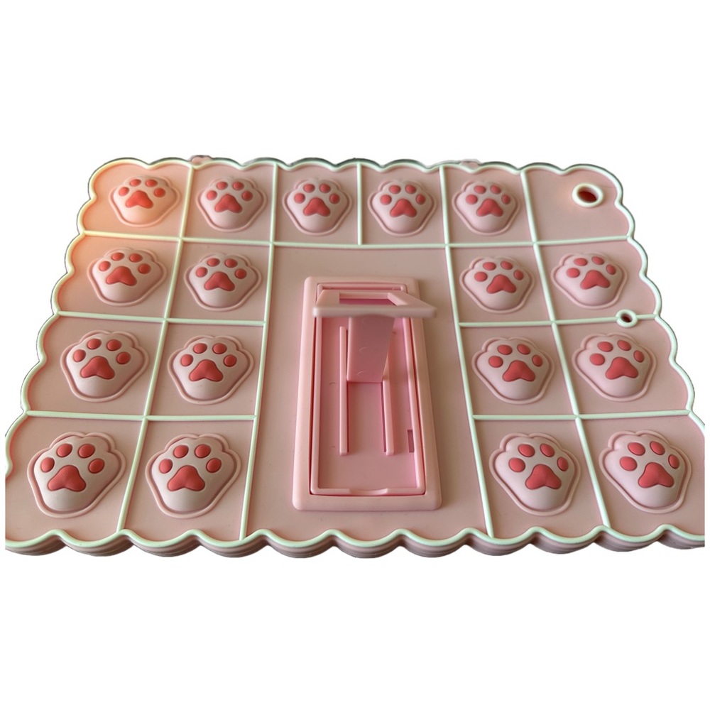 Silicone Pink Paw iPad Shockproof Case
